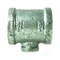Thrifco Plumbing 1-1/2 Inch x 1-1/2 Inch x 1/2 Inch Galvanized Steel Reducer Tee 5217087 - alternate 1